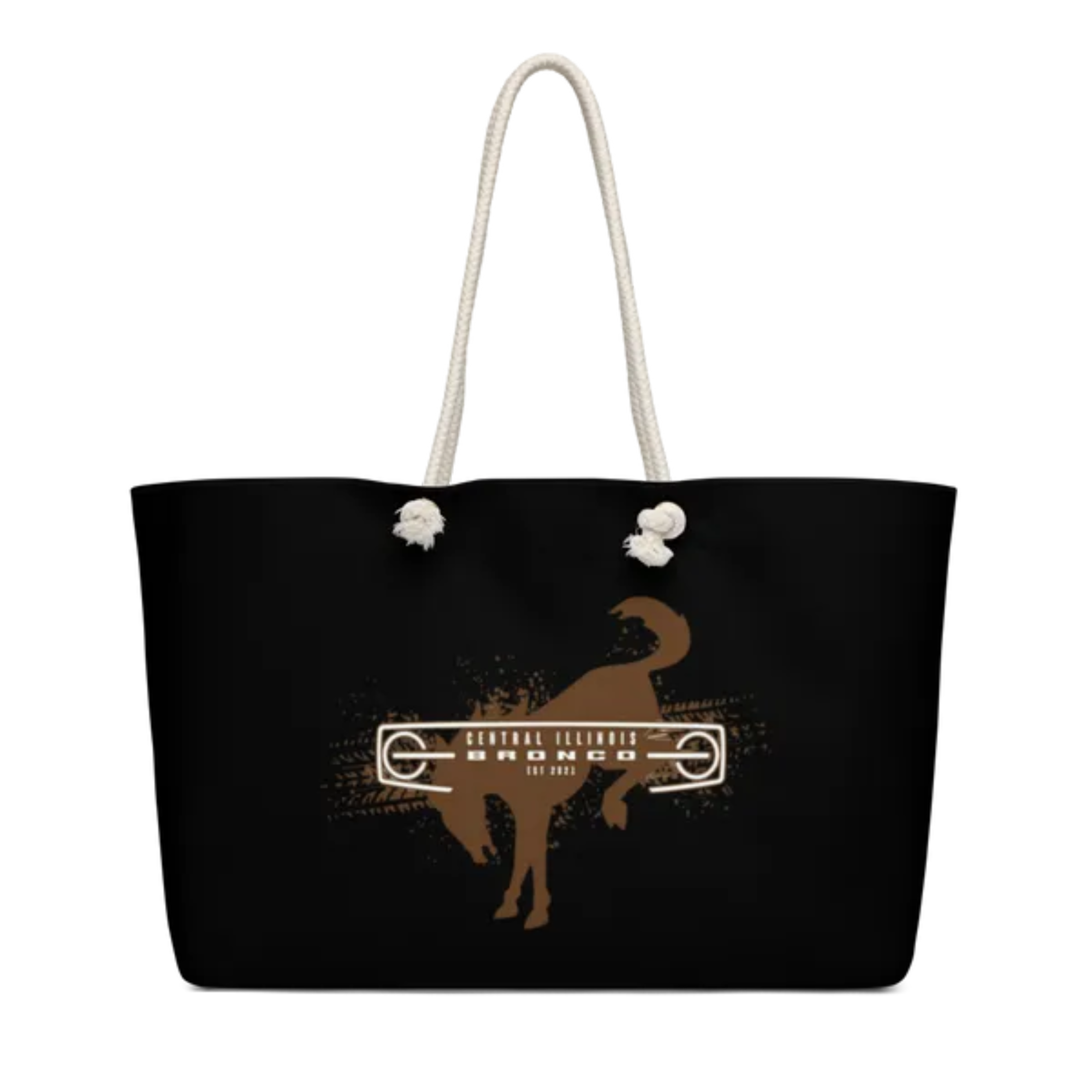 Central Illinois Bronco club weekender bag