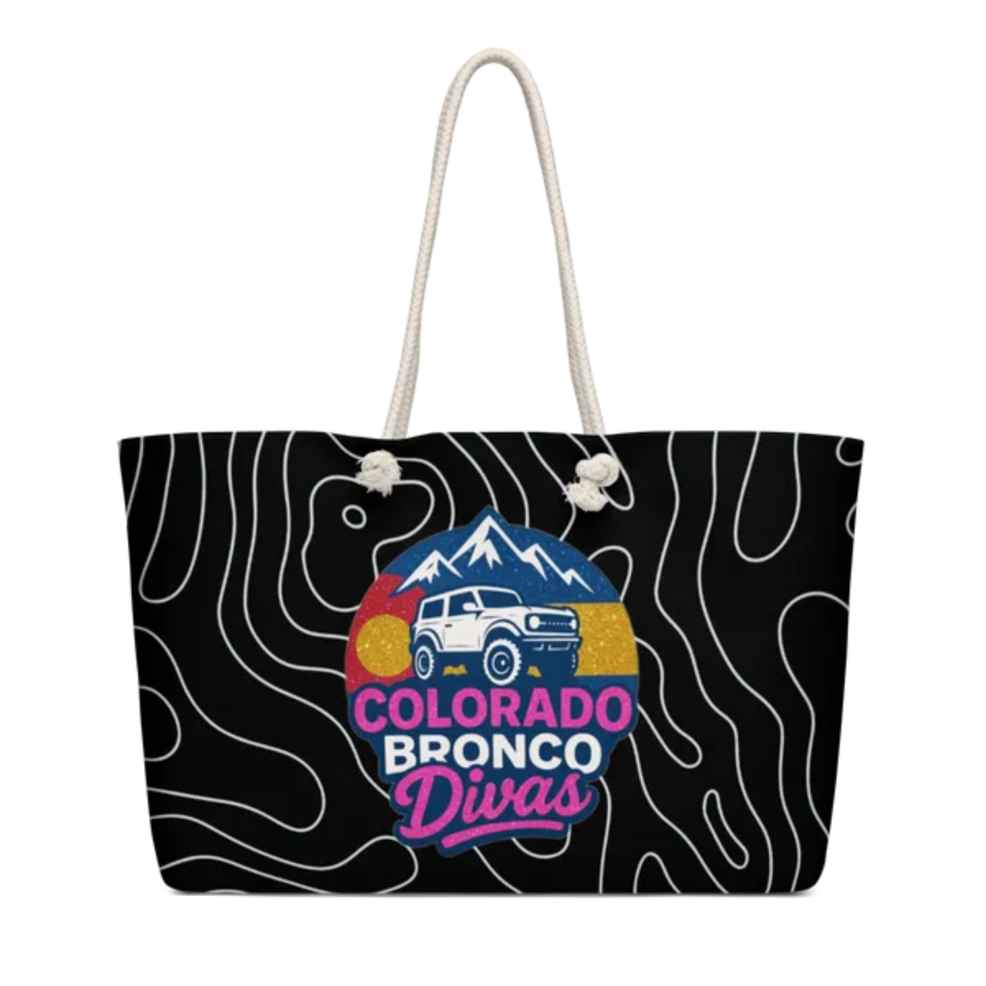 Colorado Bronco Divas weekender bag