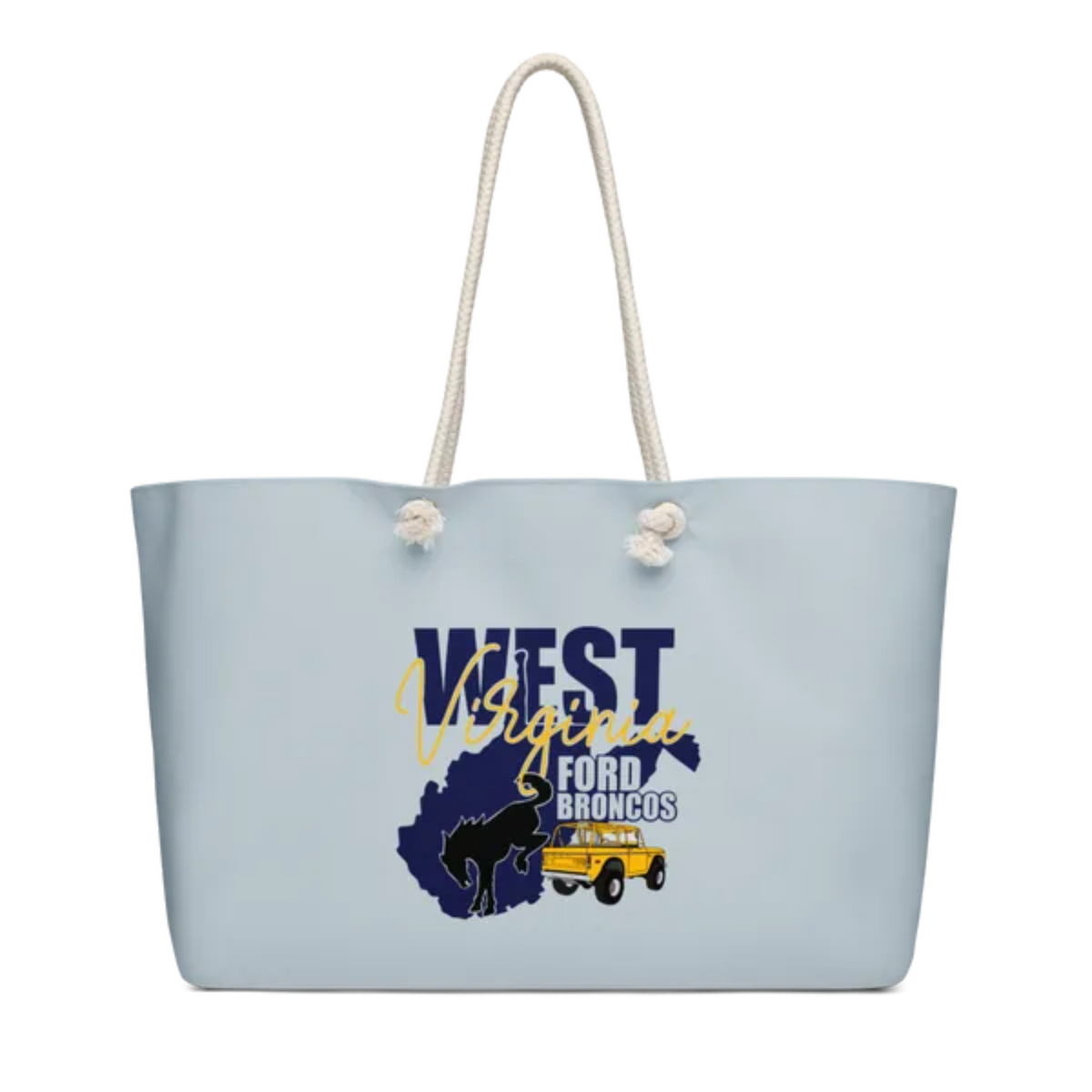 West Virginia Ford Broncos Weekender Bag Alternative