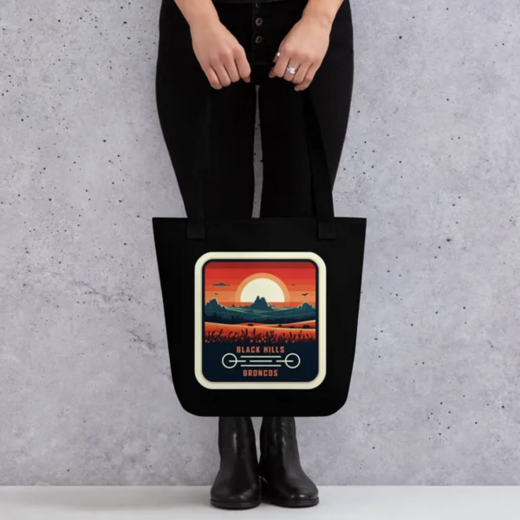 Black Hills Broncos Tote bag