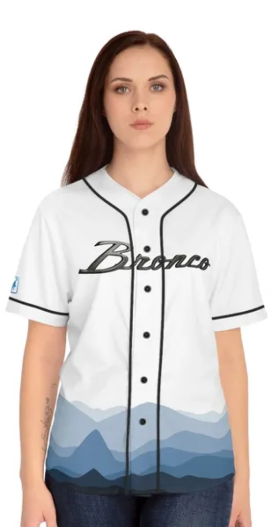 Blue Mountains Women's Bronco Baseball Jersey