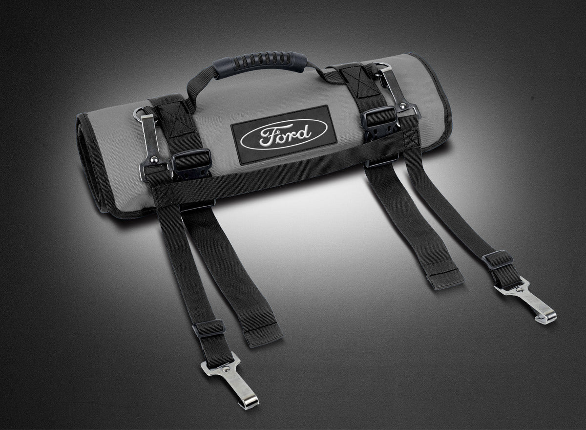 MoTLEY Industries 86pc Ford Brand Tool Roll Kit