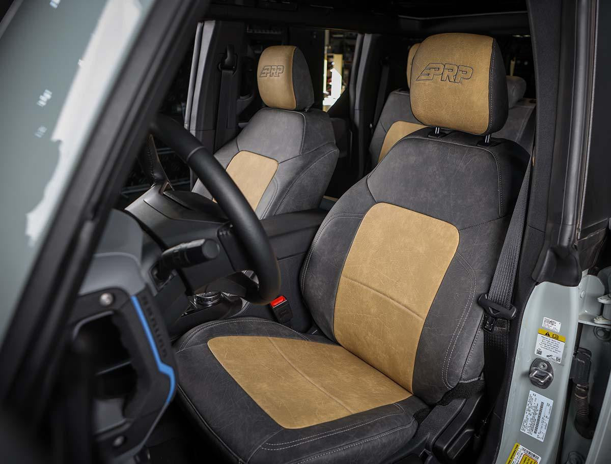 Front Seat Covers for 2021-2027 Ford Bronco (Custom)
