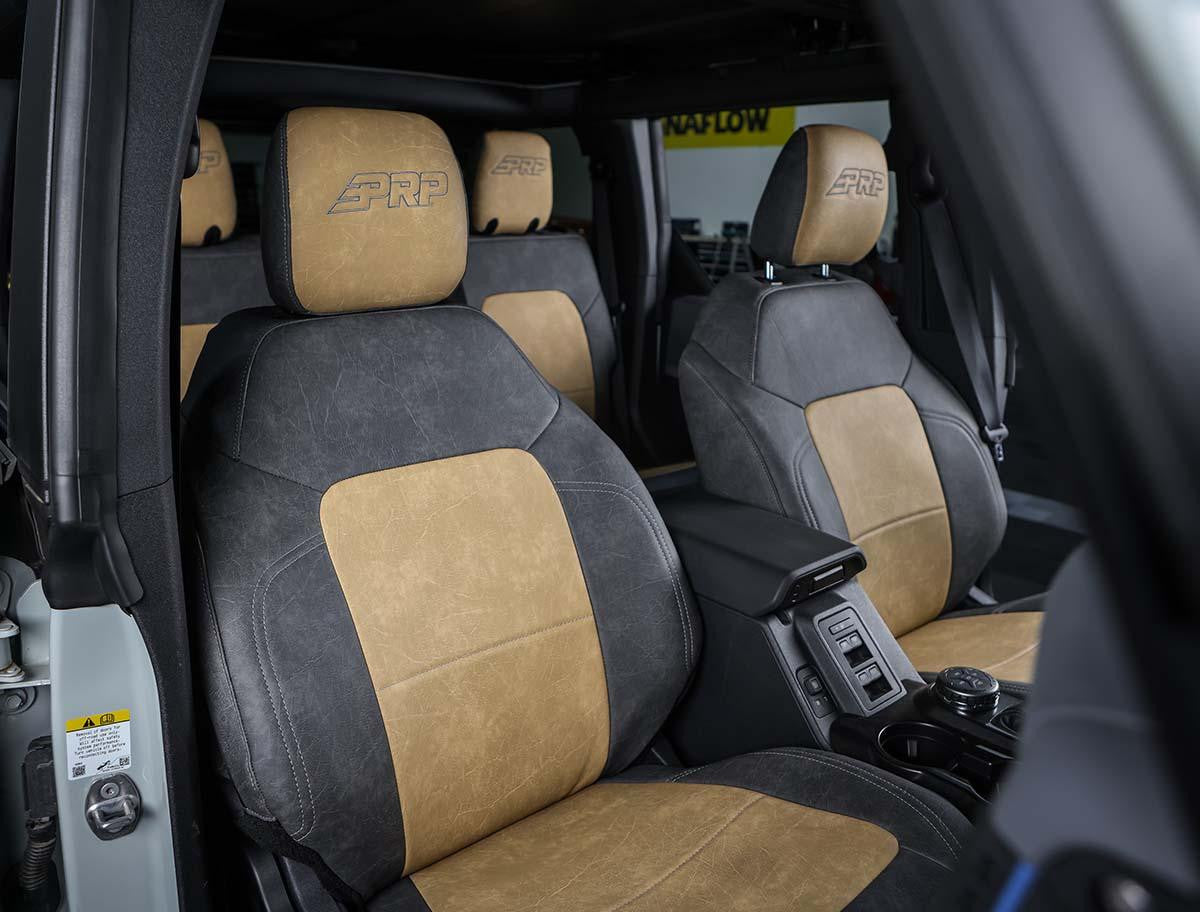 Front Seat Covers for 2021-2027 Ford Bronco (Custom)