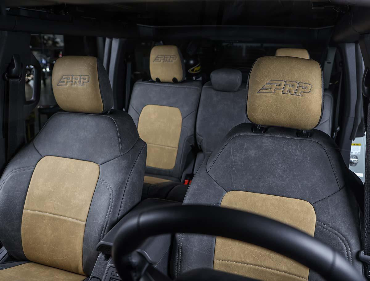 Front Seat Covers for 2021-2027 Ford Bronco (Custom)