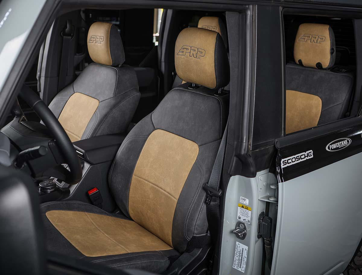 Front Seat Covers for 2021-2027 Ford Bronco (Custom)