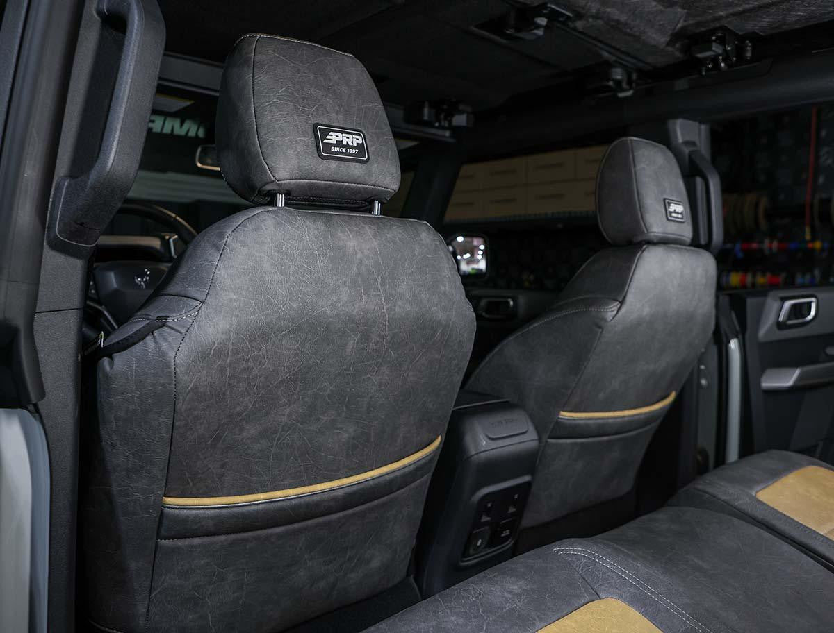 Front Seat Covers for 2021-2027 Ford Bronco (Custom)