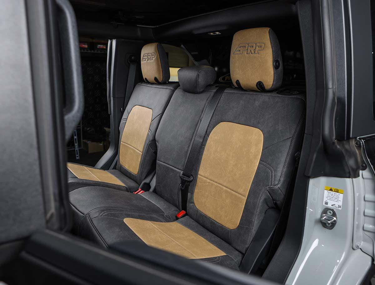 Rear Seat Covers for 2021-2027 Ford Bronco (Custom)