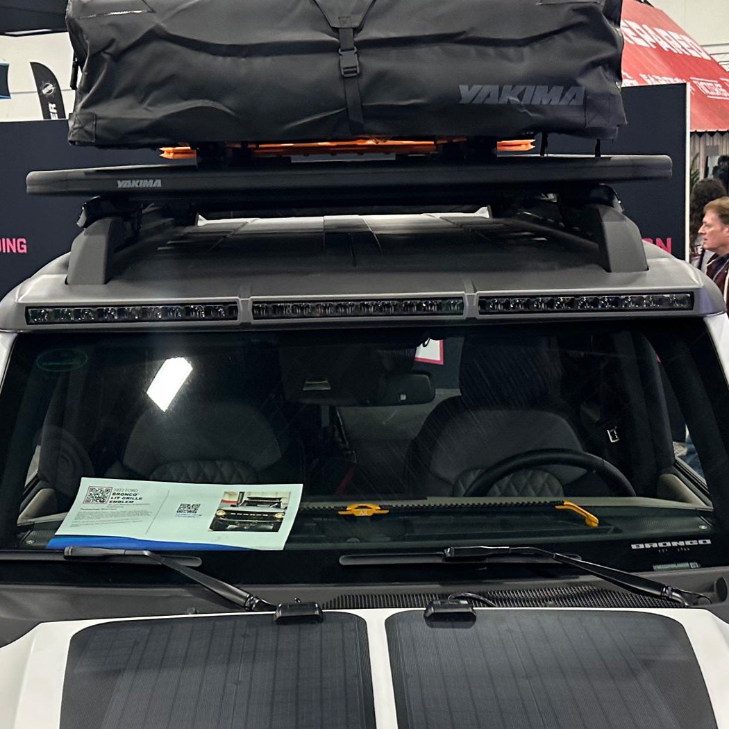 ORACLE Lighting Integrated Windshield Roof LED Light Bar System for 2021+ Ford Bronco