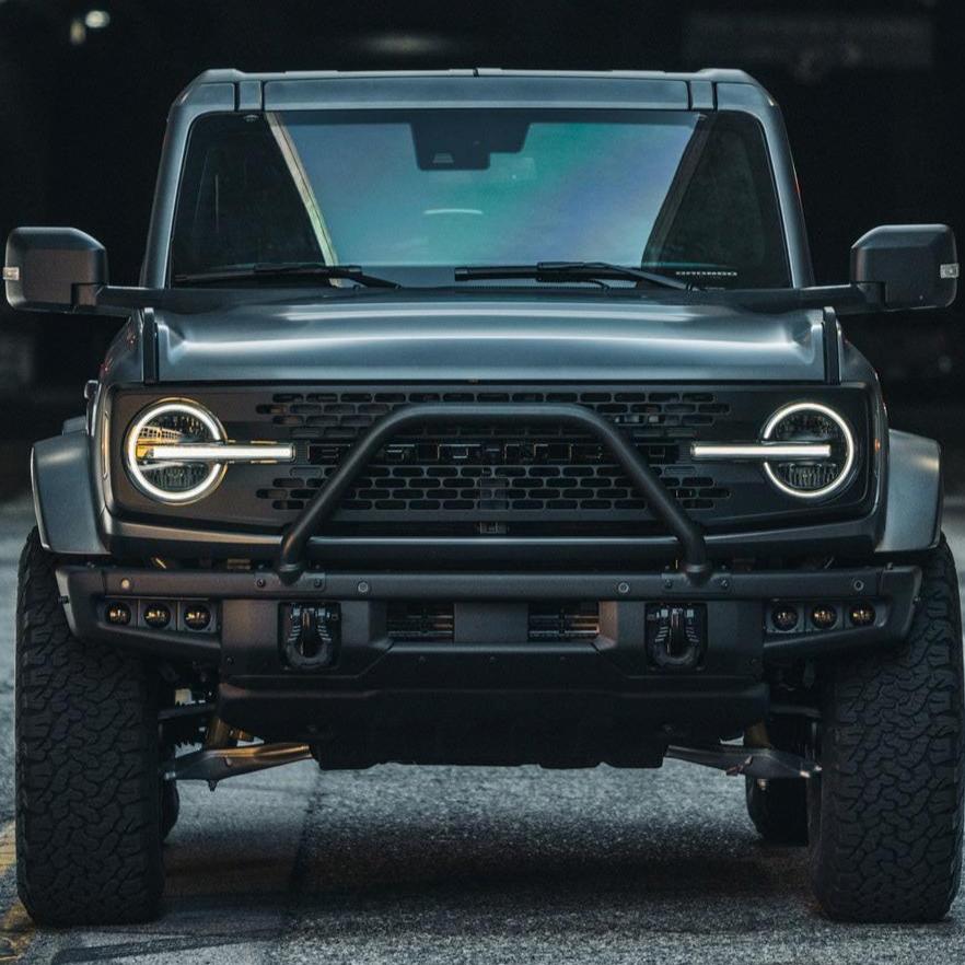 ORACLE Lighting 2021-2025 Ford Bronco Triple LED Fog Light Kit for Steel Bumper