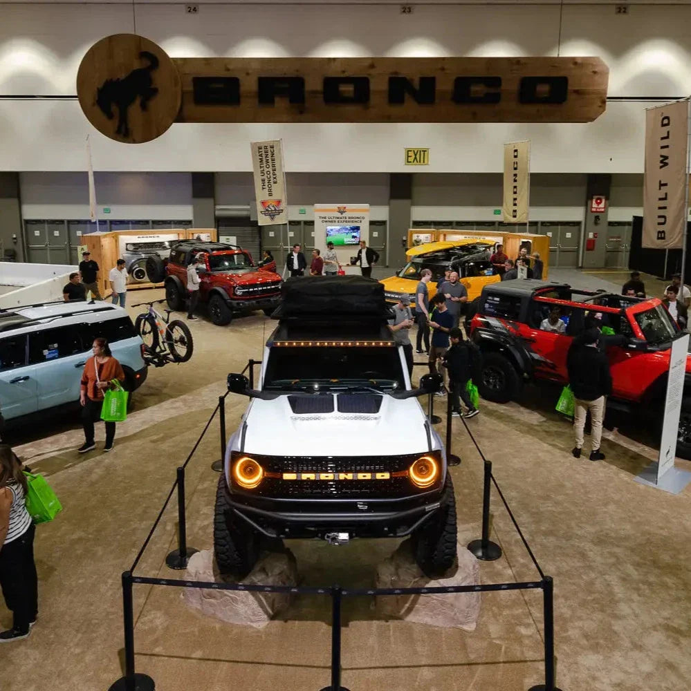 ORACLE Lighting Integrated Windshield Roof LED Light Bar System for 2021+ Ford Bronco