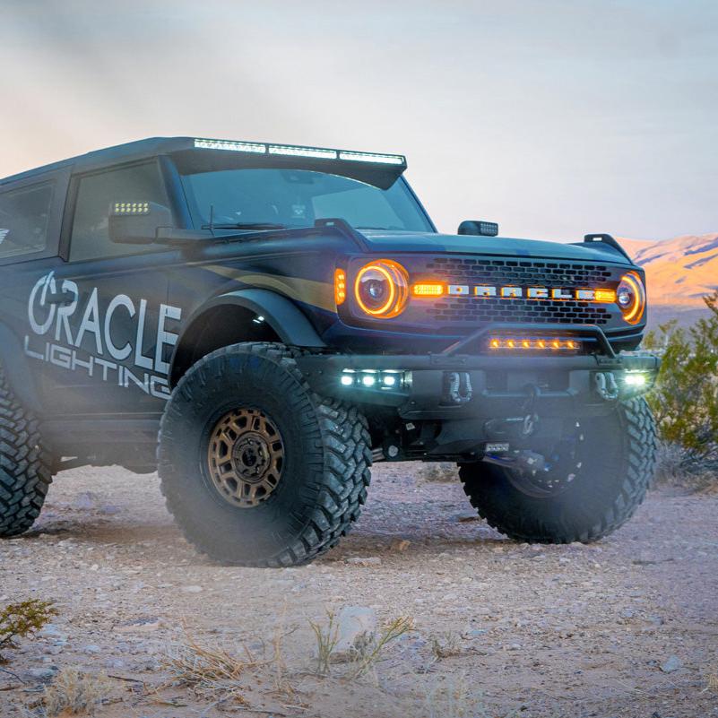 ORACLE Lighting Integrated Windshield Roof LED Light Bar System for 2021+ Ford Bronco