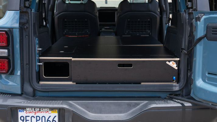 Bronco 4-Door Single Drawer Storage PreCut Kit