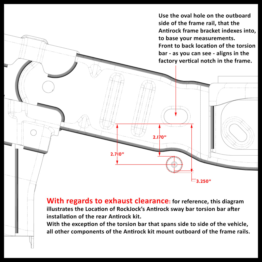 RockJock Antirock Rear Sway Bar Kit for 2021+ Ford Bronco - image 7