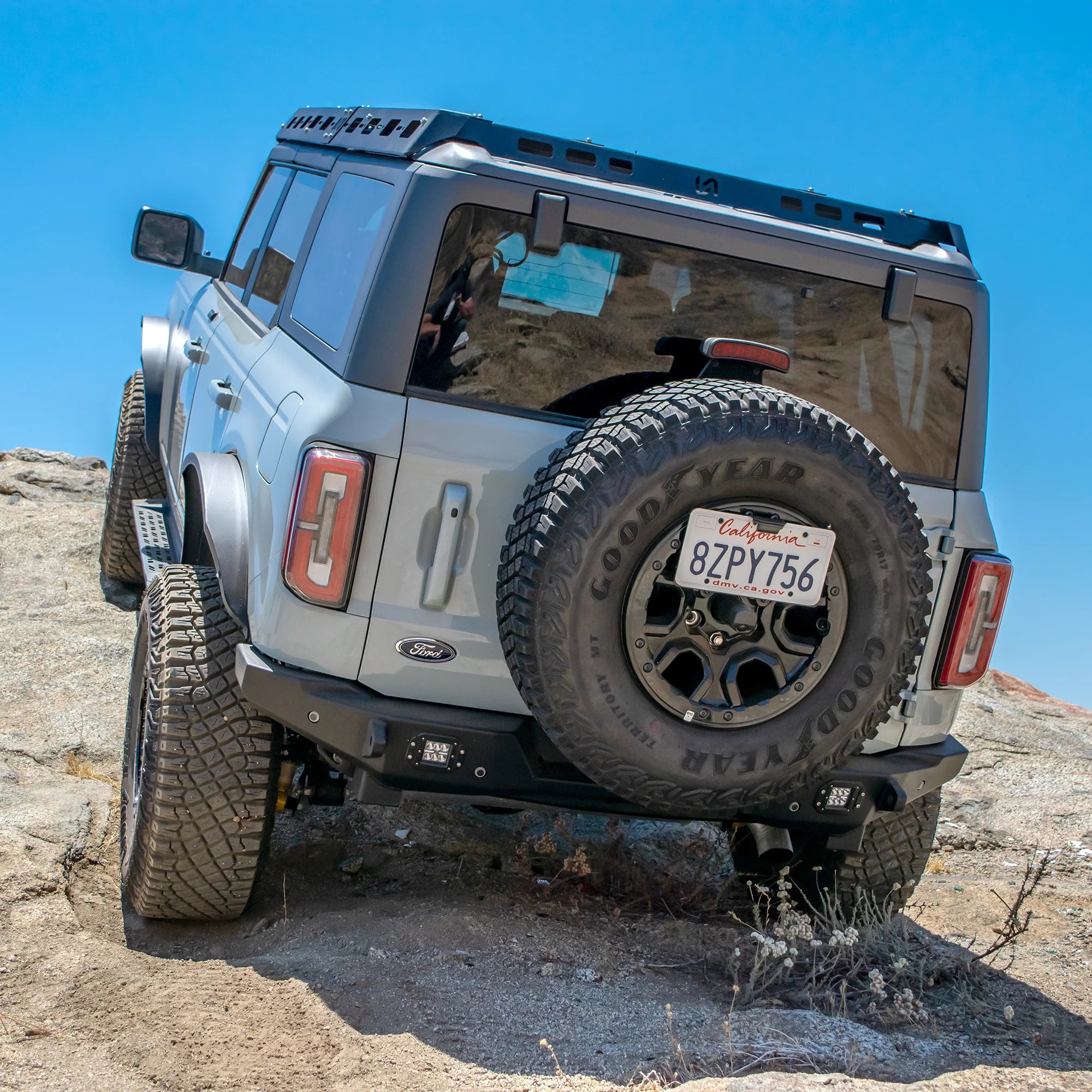 2021+ Ford Bronco tire License Plate Relocation Bracket