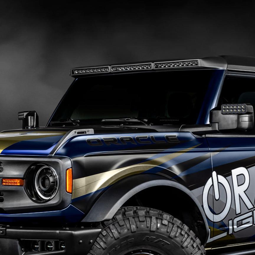 ORACLE Lighting Integrated Windshield Roof LED Light Bar System for 2021+ Ford Bronco