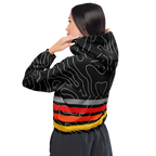 Women's Cropped Windbreaker sunset edition