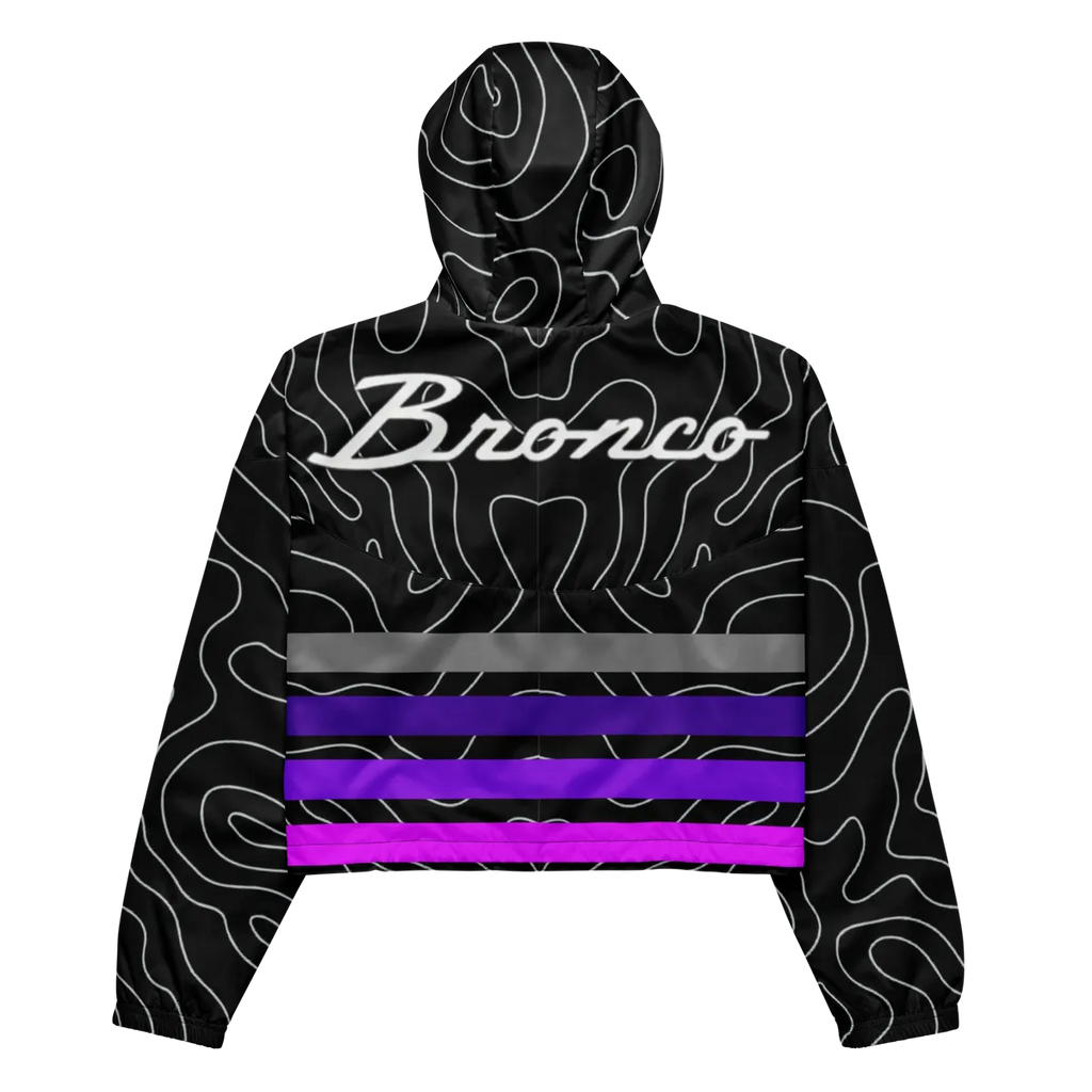 Topo Blackout cropped windbreaker