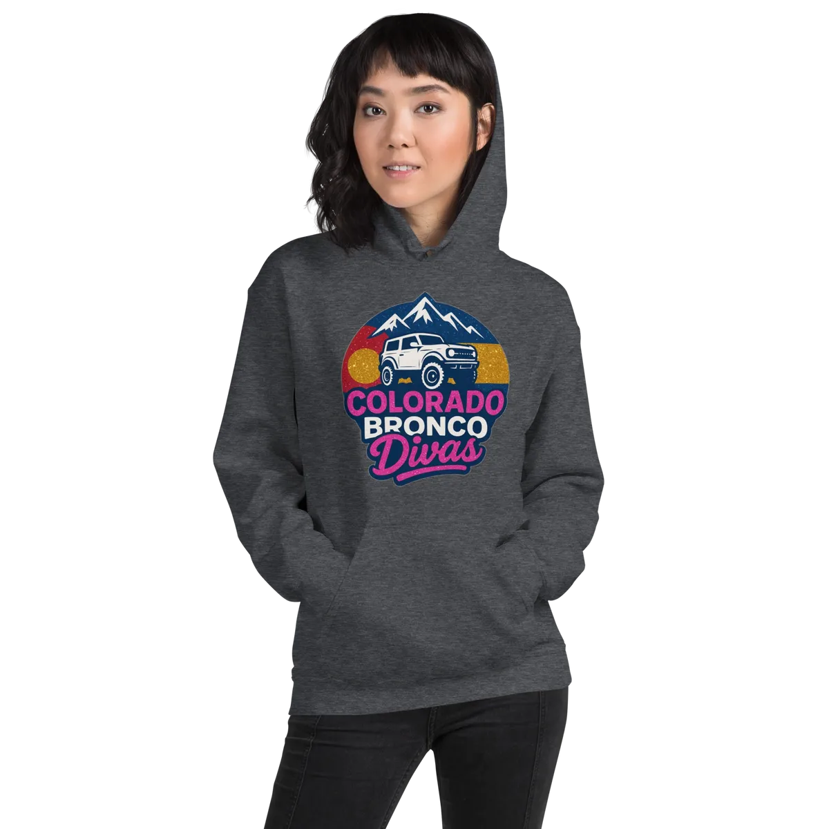 Colorado Bronco Divas hoodie
