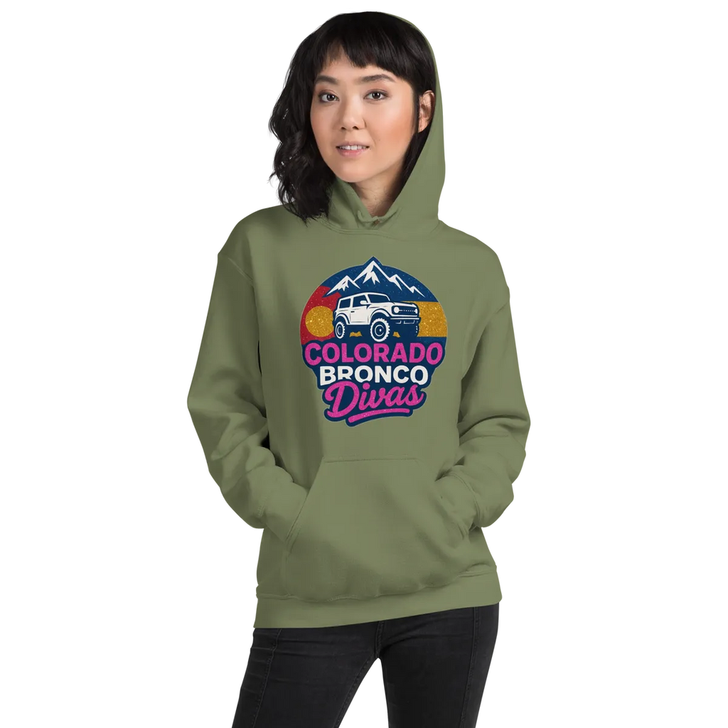 Colorado Bronco Divas hoodie