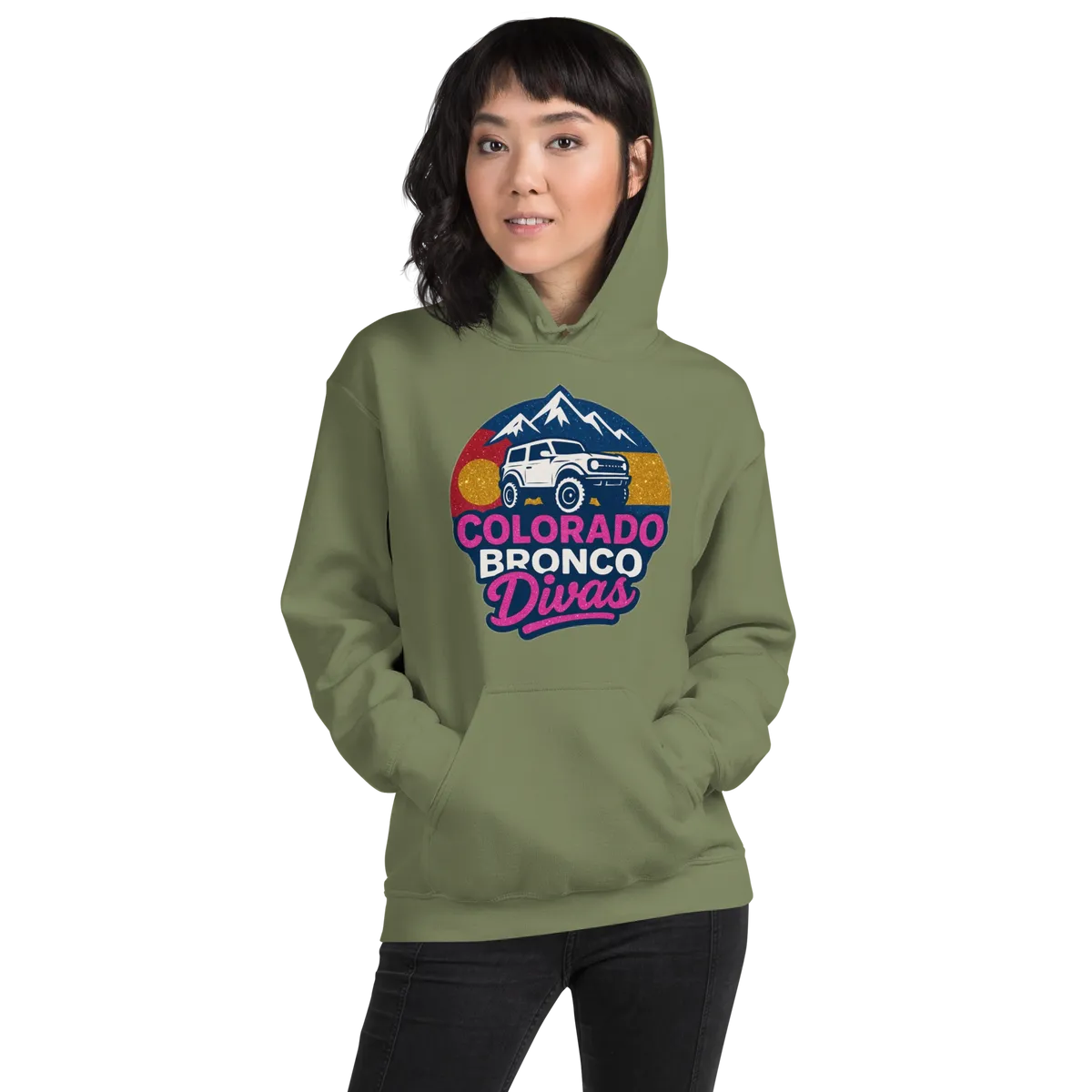 Colorado Bronco Divas hoodie