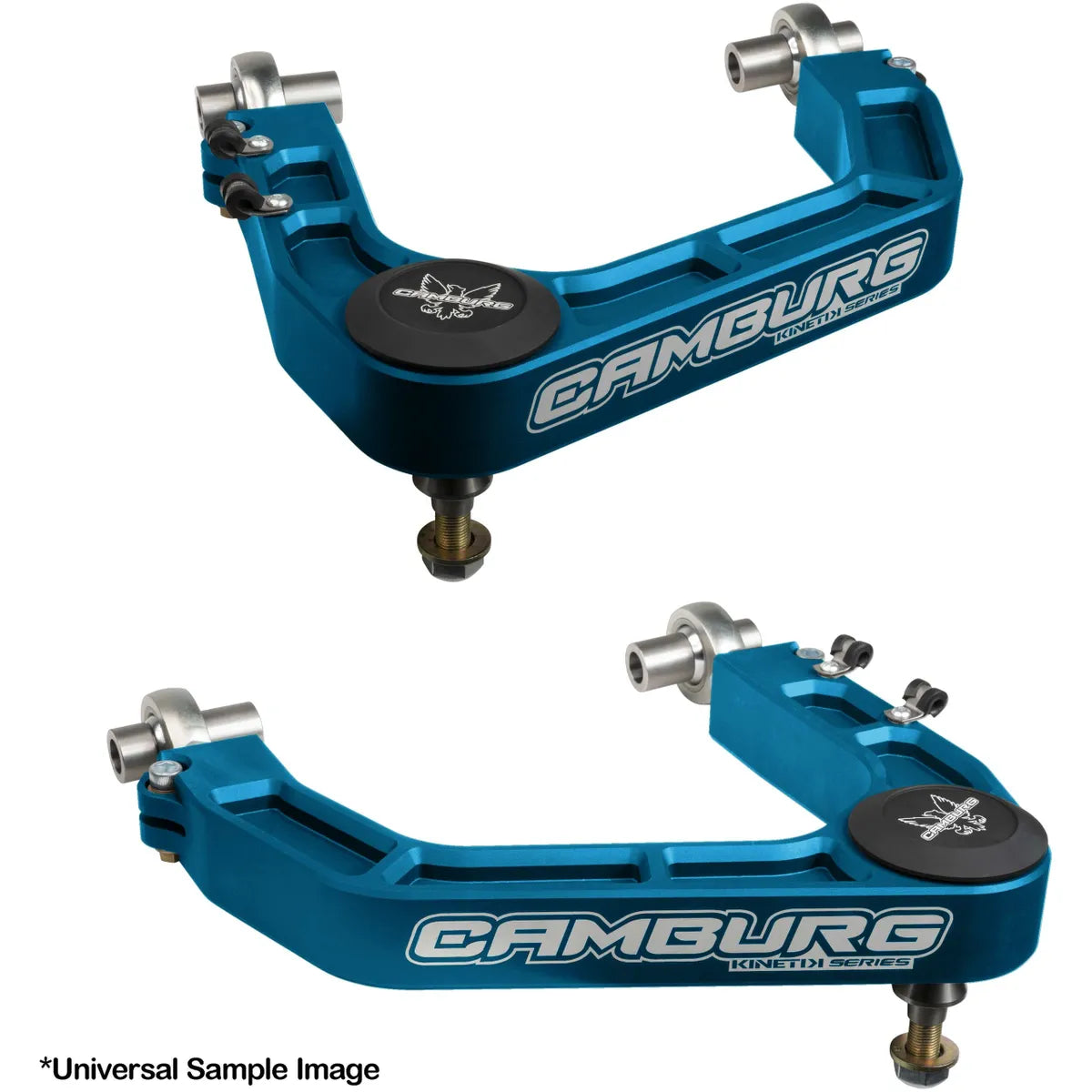 Camber Engineering 2021-2025 Ford Bronco Excludes Raptor Gray KINETIK Series Control Arm Kit Main image