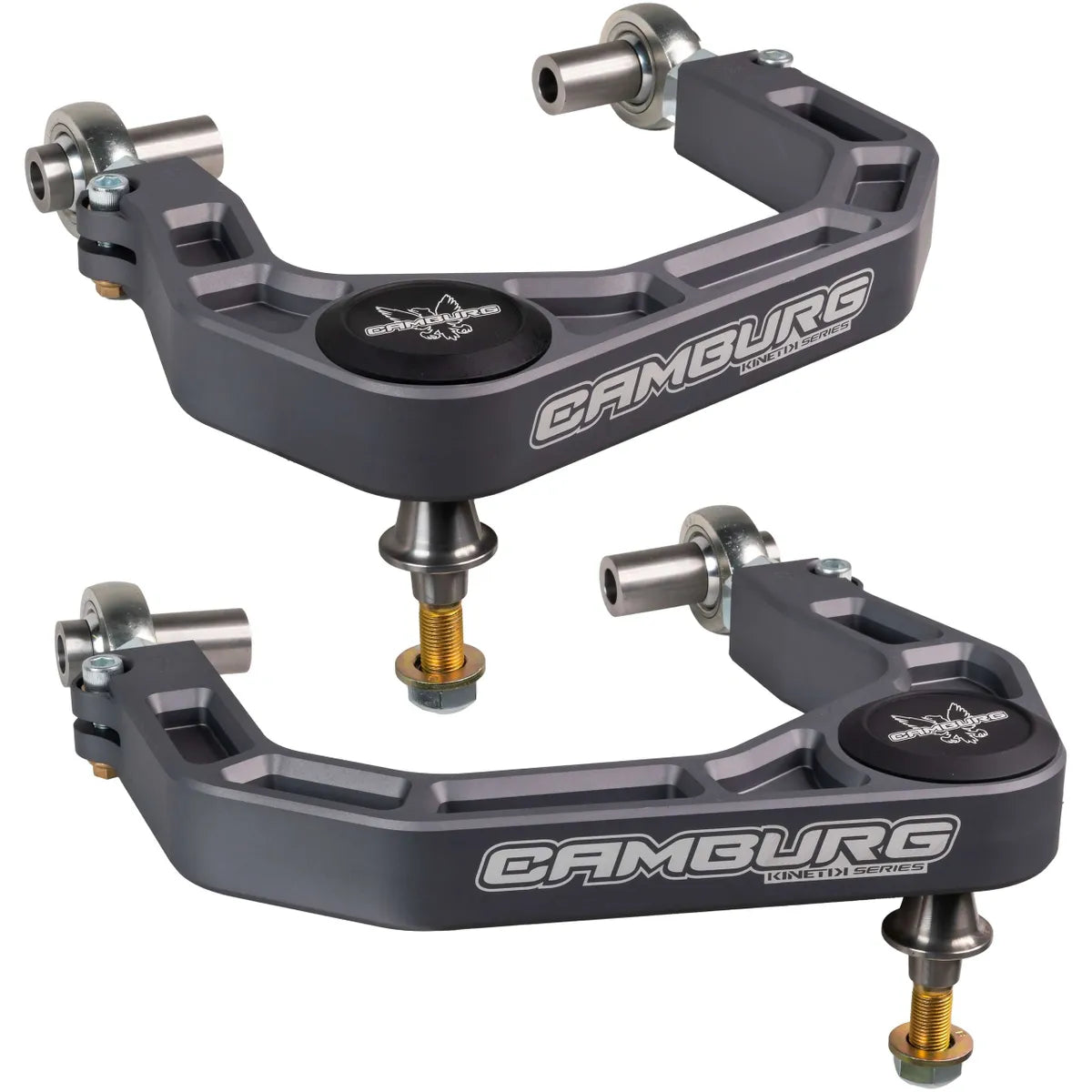 Camber Engineering 2021-2025 Ford Bronco Excludes Raptor Gray KINETIK Series Control Arm Kit
