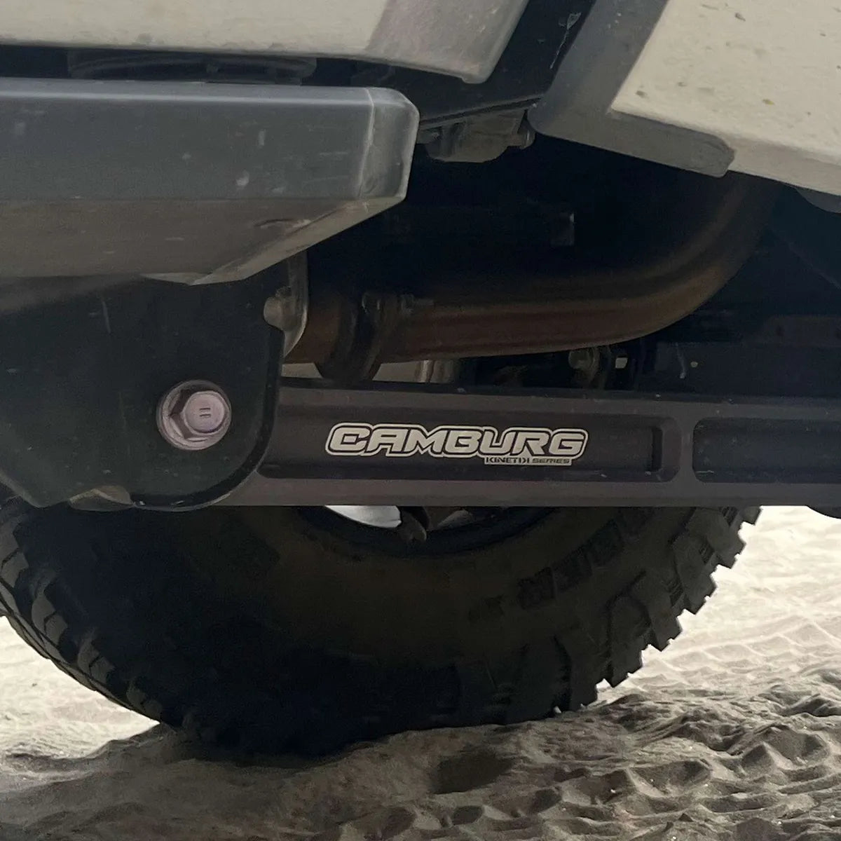 Camburg Engineering 2021-2025 Ford Bronco Excludes Raptor Gray KINETIK Series Trailing Arm Kit