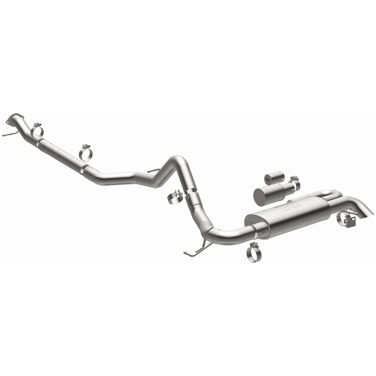 MagnaFlow 2021-2025 Ford Bronco Overland Series Cat-Back Performance Exhaust System Main image
