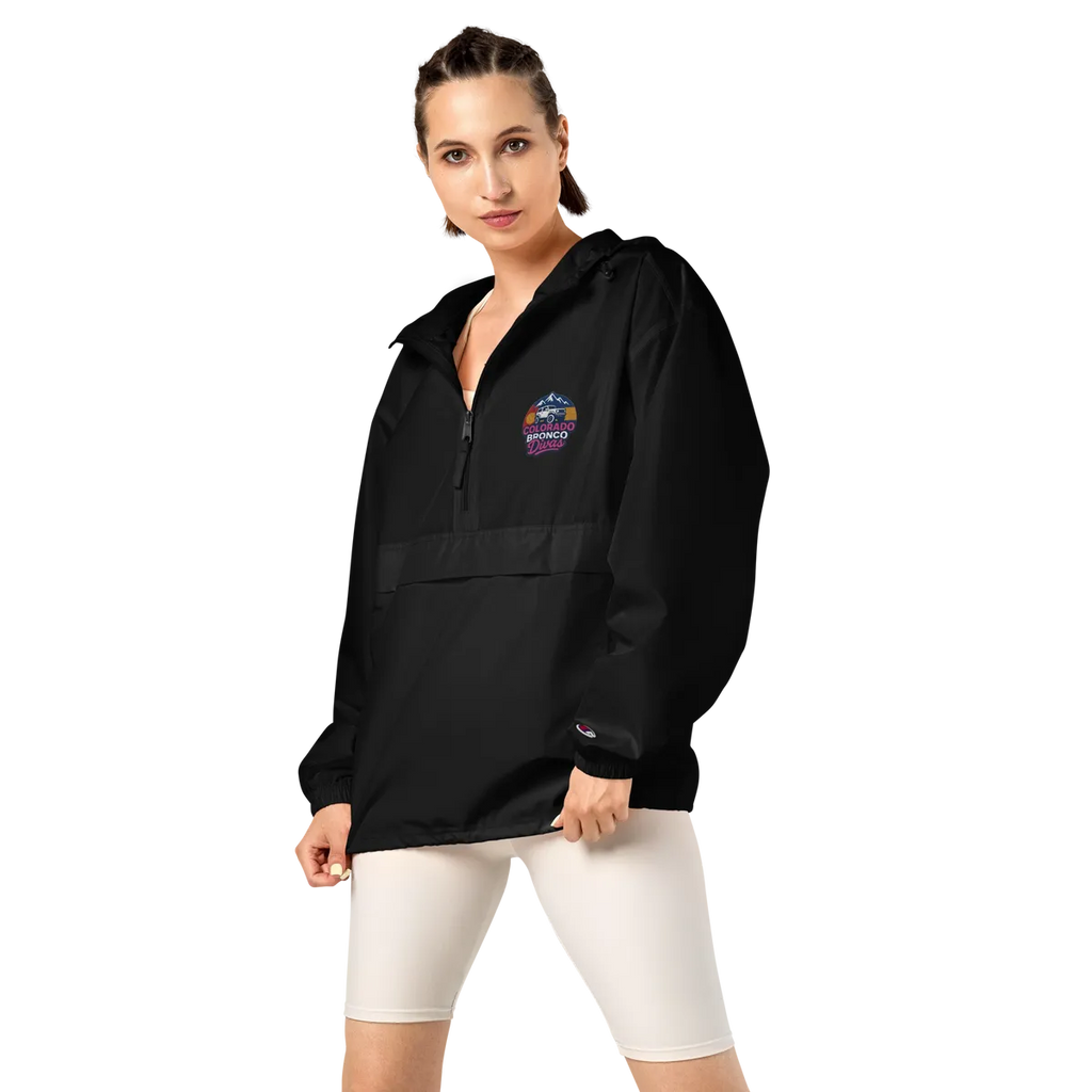 Colorado Bronco Divas Champion packable jacket