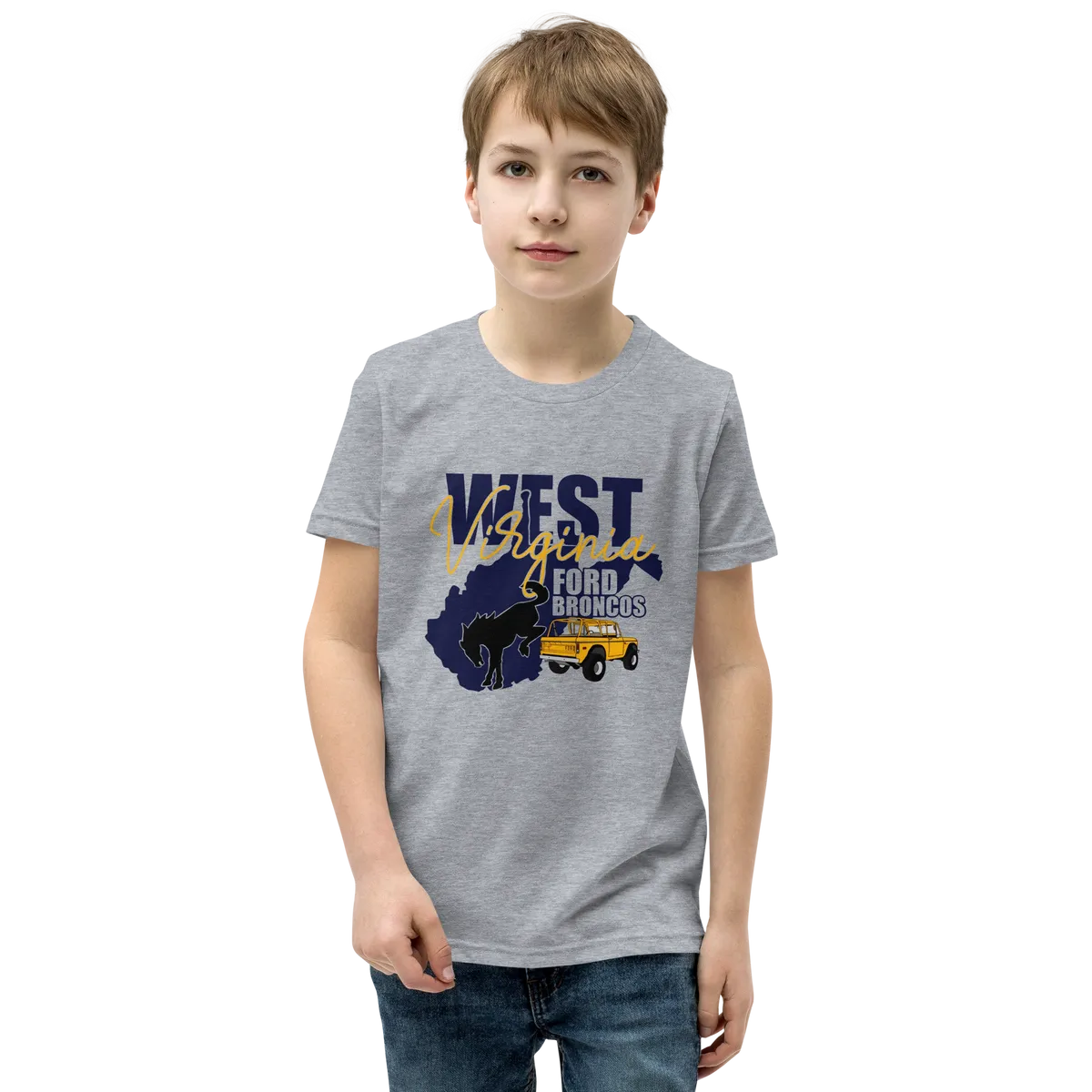 West Virginia Ford Broncos Children's T-shirt alternative Main image