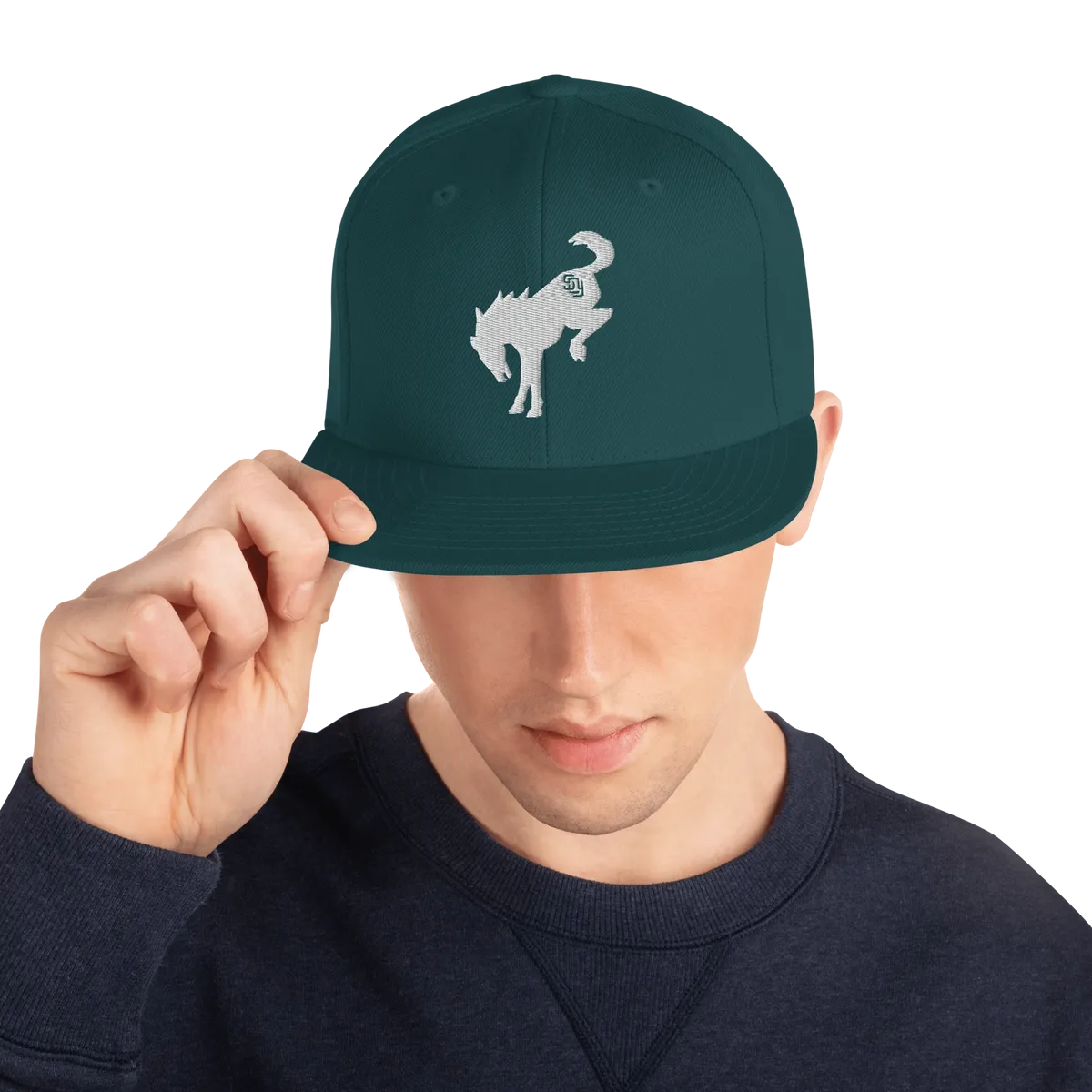 San Diego Broncos Snapback branded horse