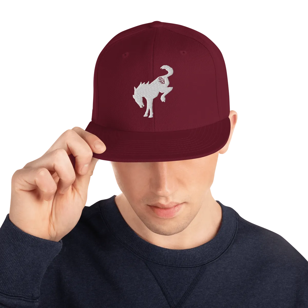San Diego Broncos Snapback branded horse