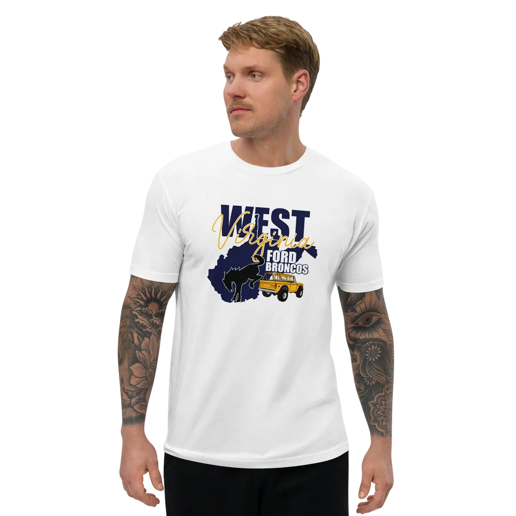 West Virginia Ford Broncos alternative Men's T-Shirt