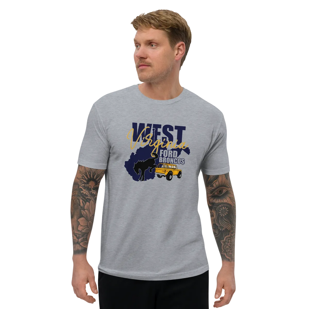 West Virginia Ford Broncos alternative Men's T-Shirt