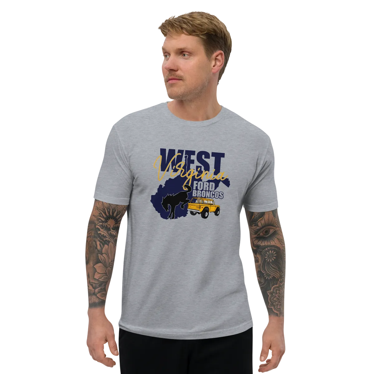 West Virginia Ford Broncos alternative Men's T-Shirt Main image