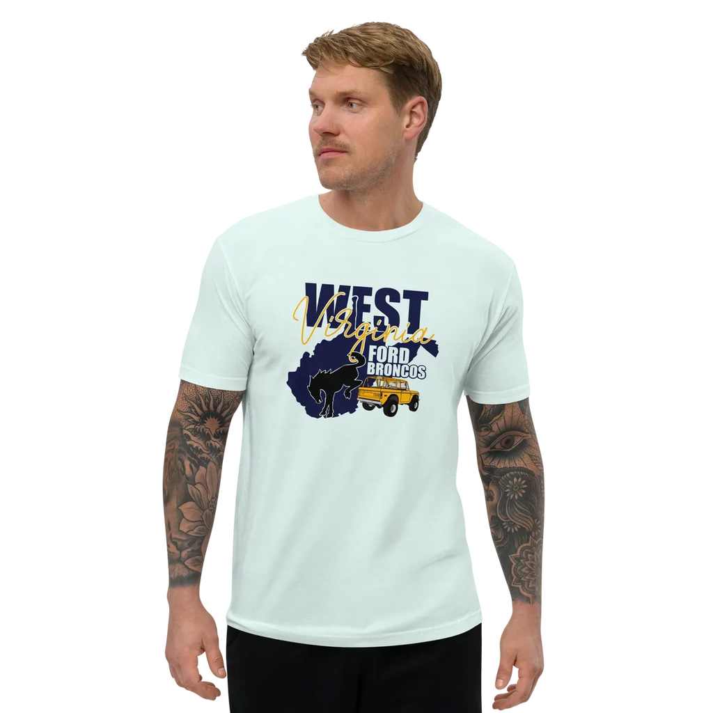 West Virginia Ford Broncos alternative Men's T-Shirt