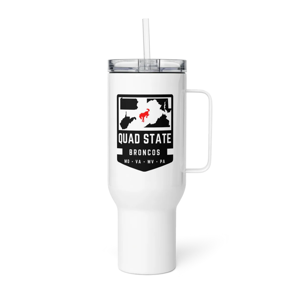 Quad State Broncos Travel Mug