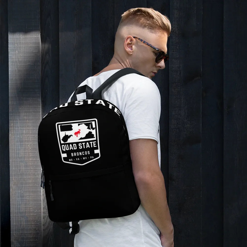 Quad State Broncos backpack