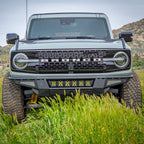 2021+ Ford Bronco Baja Tubular Front Bumper & Skid Plate