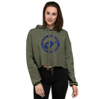 West Virginia Ford Broncos Women's crop hoodie