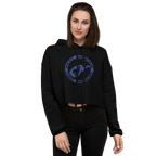 West Virginia Ford Broncos Women's crop hoodie