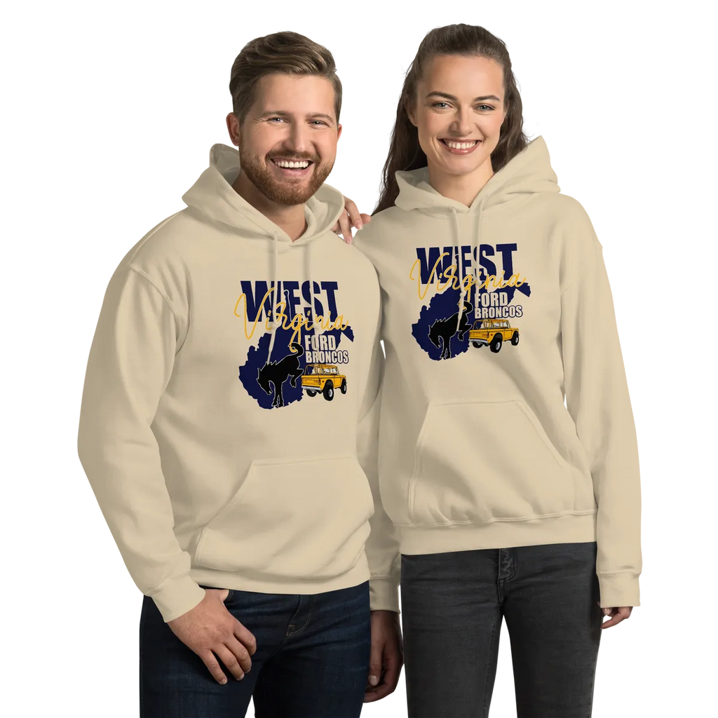 West Virginia Ford Bronco Hoodie