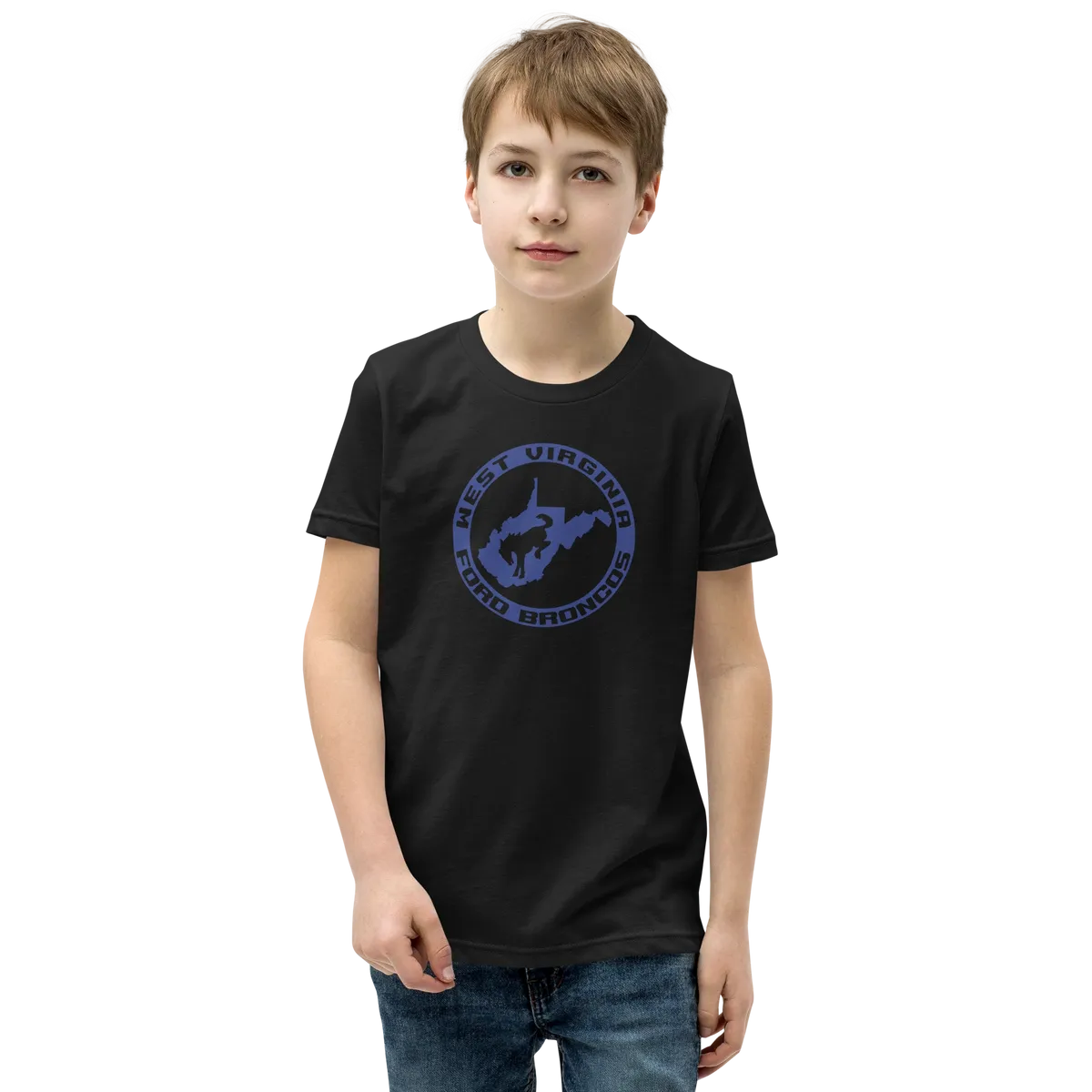 West Virgina Ford Broncos Children's Shirt Main image