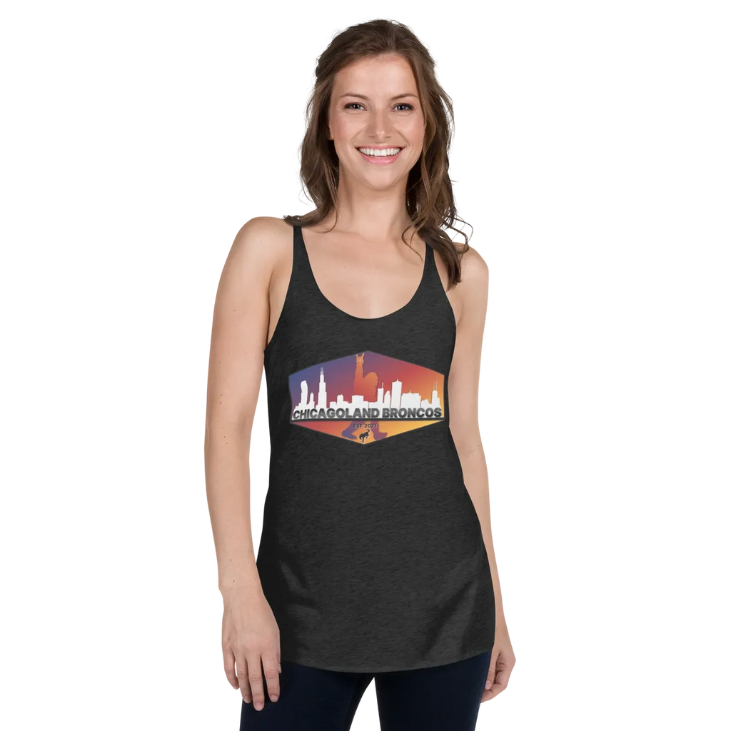 Chicagoland Broncos Women's Razorback Tank