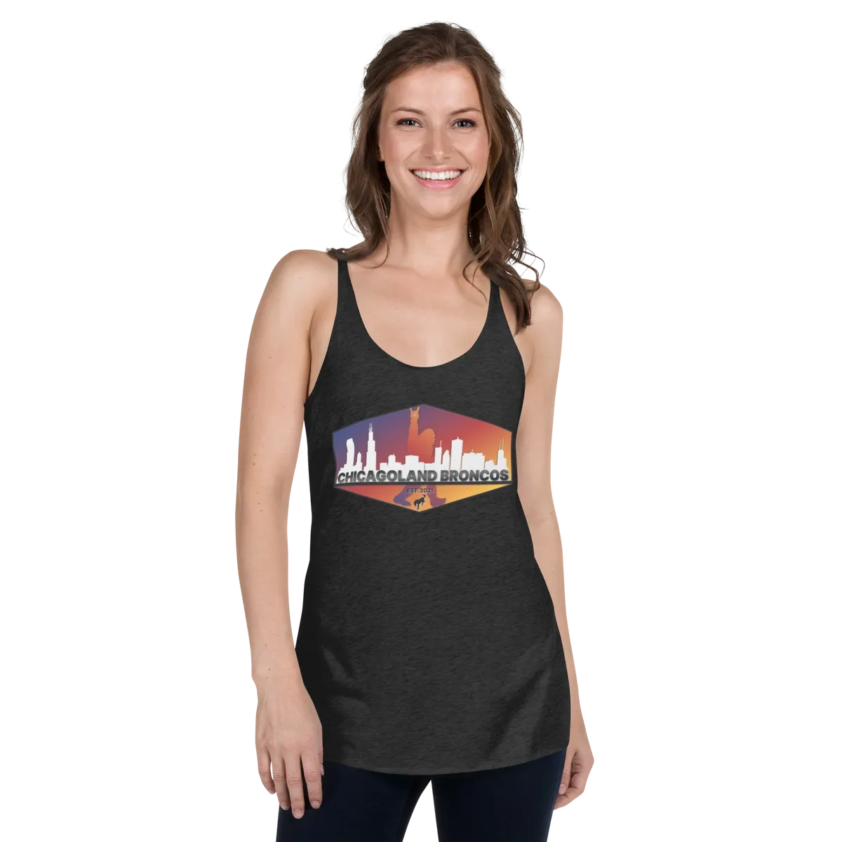 Chicagoland Broncos Women's Razorback Tank