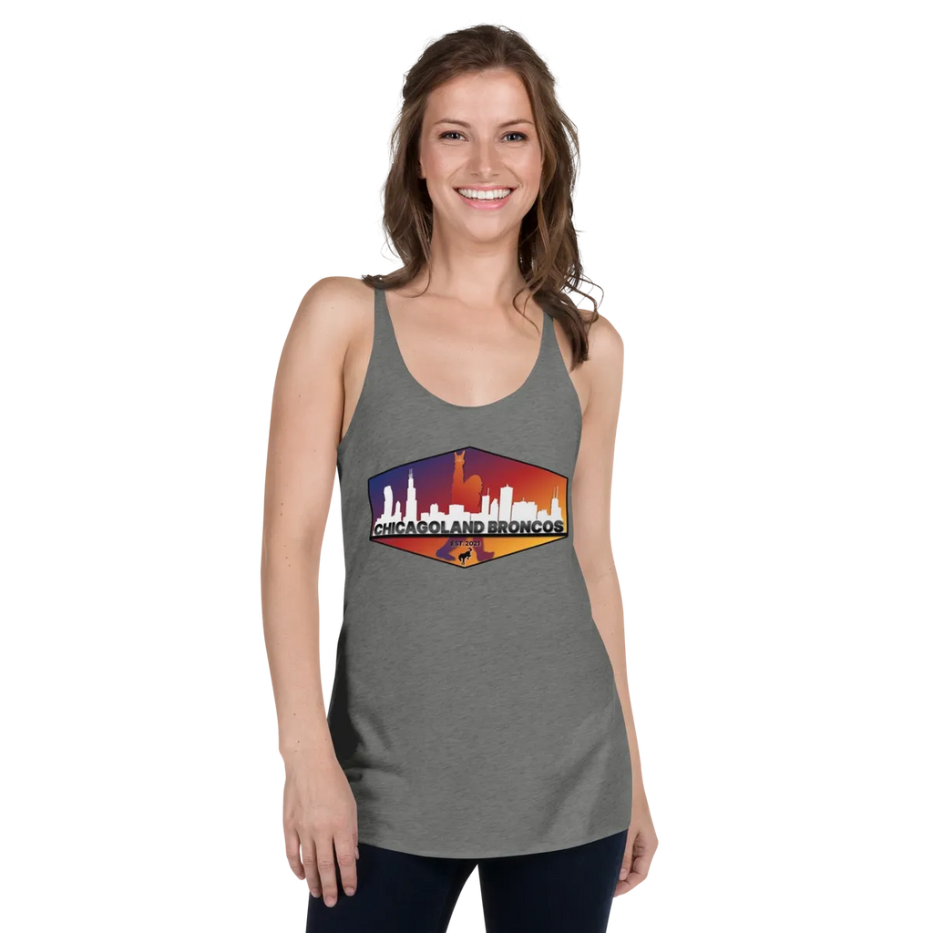 Chicagoland Broncos Women's Razorback Tank