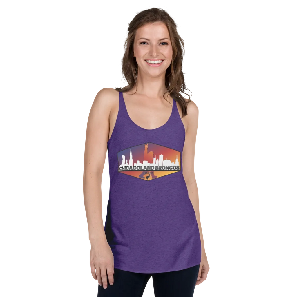Chicagoland Broncos Women's Razorback Tank