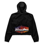 Chicagoland Broncos Women's crop windbreaker