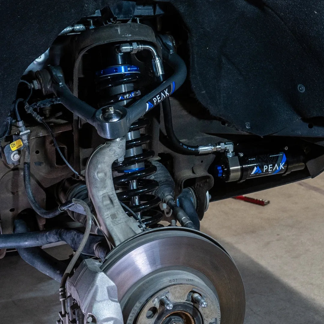 Peak Suspension 2.5″ DSC Coilovers Trail Kit | 21+ Ford Bronco (full size)